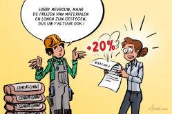 Bouwmaterialen fors duurder en met vertraging geleverd. Hoe vangt u dat op? cover