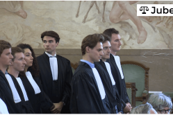 La prestation de serment des avocats-stagiaires de Bruxelles (NL) et Louvain du 3 octobre cover