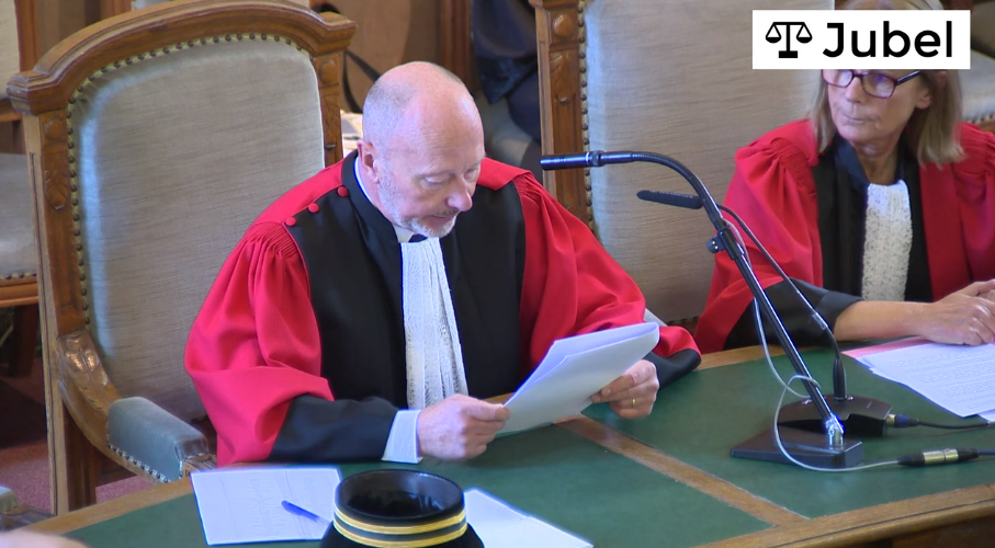 Stefan Janssens président de chambre à la cour d’appel de Bruxelles accueille les avocats-stagiaires cover