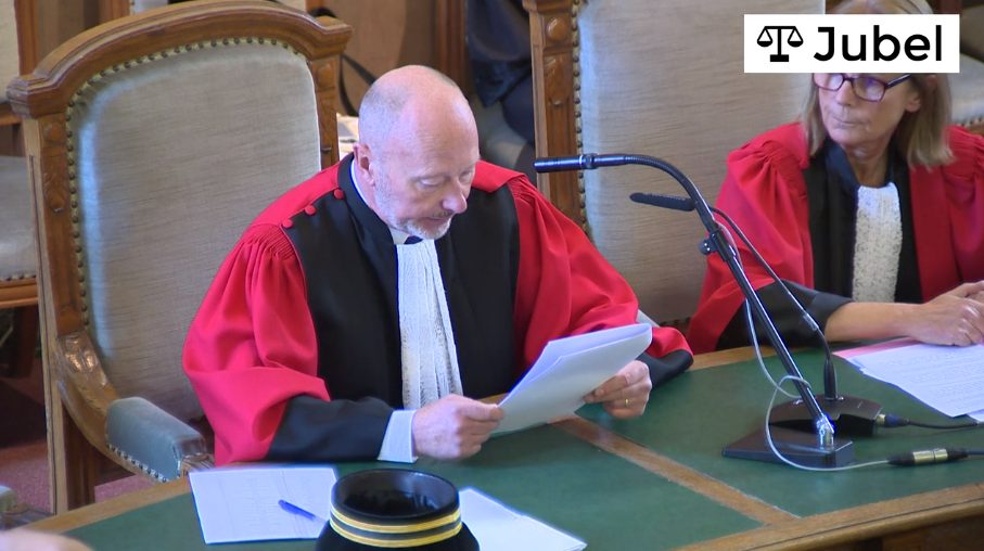 Stefan Janssens président de chambre à la cour d’appel de Bruxelles accueille les avocats-stagiaires cover
