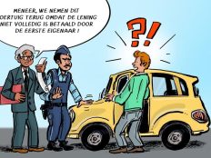 Een voertuig dat doorverkocht wordt voor het afbetaald is, teruggeven of niet …? cover