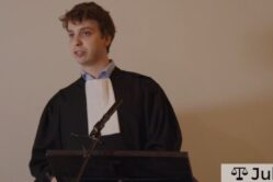 Mr. Thomas Caron - publieksprijs Pleitwedstrijd Ridder René Victor 2023 cover