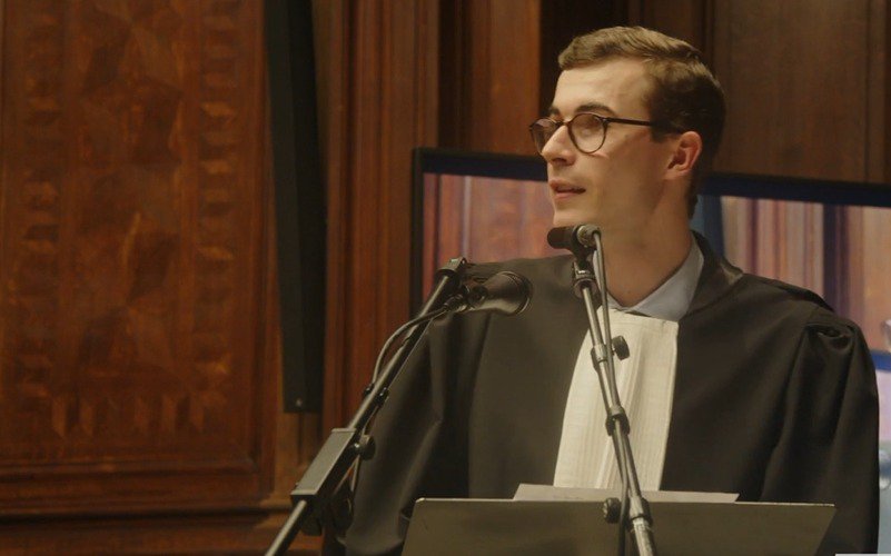 Mr. Loïc Houard - publieksprijs Pleitwedstrijd Ridder René Victor 2024 cover