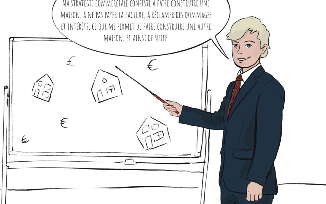 Le maître d’ouvrage peut-il à la fois refuser de payer une facture et réclamer des dommages ?
