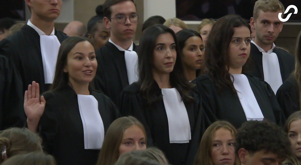 La prestation de serment des avocats-stagiaires de Bruxelles (FR) et Brabant-Wallon du 1 septembre 2025 cover