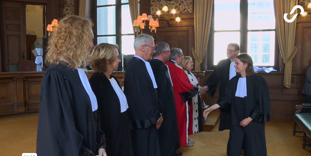 Les maîtres de stage présentent leurs stagiaires à la cour – 1 septembre 2025 (NL) cover
