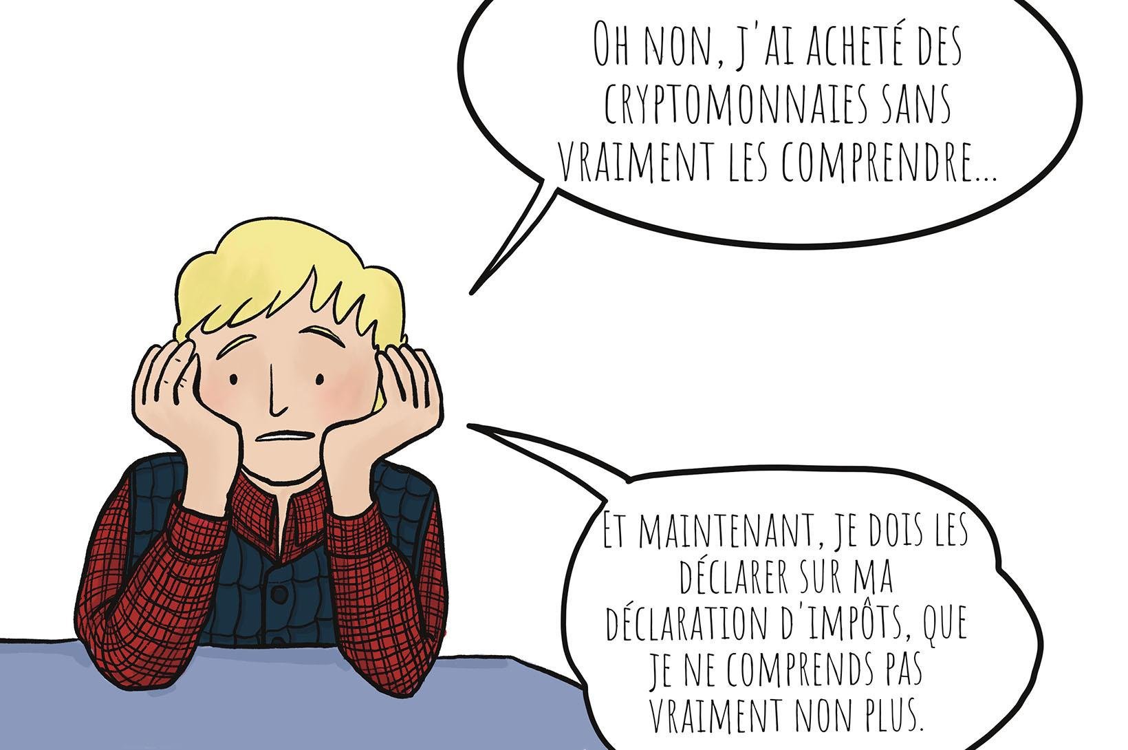 Des soucis fiscaux pour les investissseurs en cryptomonnaies… cover Des soucis fiscaux pour les investissseurs en cryptomonnaies… cover