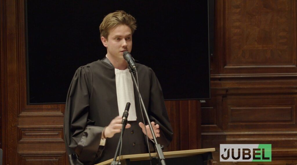 Mr. Lucas Van Nylen - publieksprijs Pleitwedstrijd Ridder René Victor 2026 cover