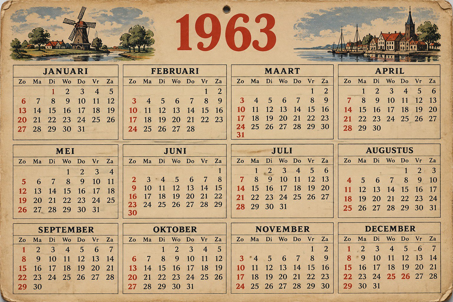 63 jaar afgestudeerd, dus in 1963 cover