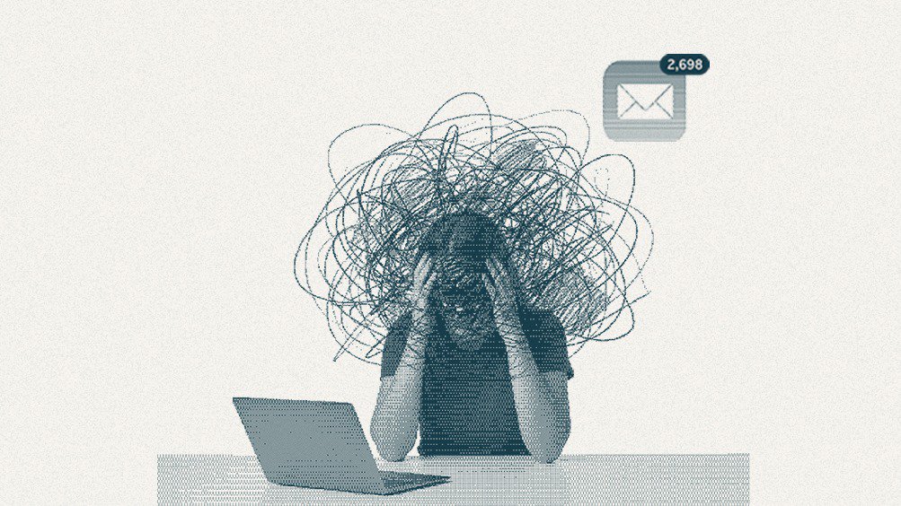 Burn-out en werkstress: onderschatten we onze inbox? cover